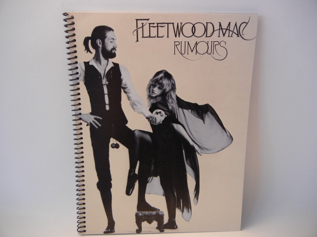 FLEETWOOD MAC Notebook  - "Rumours" Record Cover