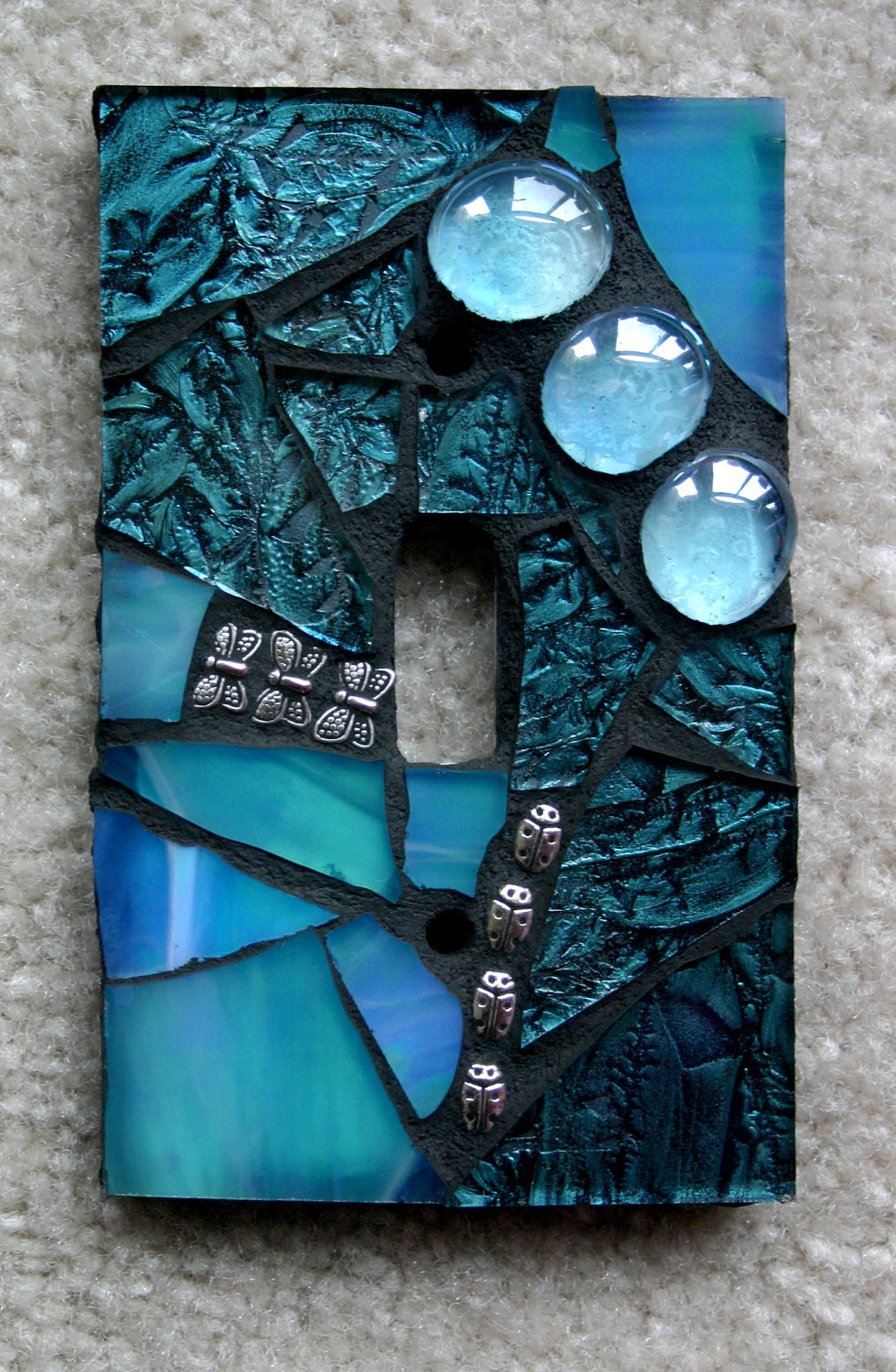 Reserved Item for "Anita" - Custom Job - If you want a similar wall plate, just message me.