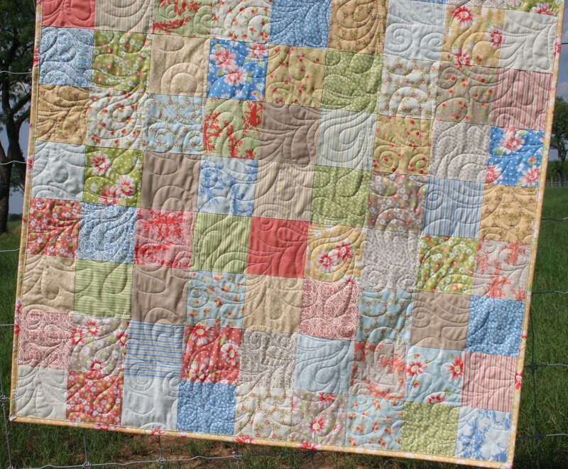 Shabby Chic Baby Quilt