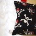 Boy's Tooth Fairy Pillow in Pirate Print