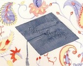 Paisley Grad  F001 - 5 7/8 X 4 1/4