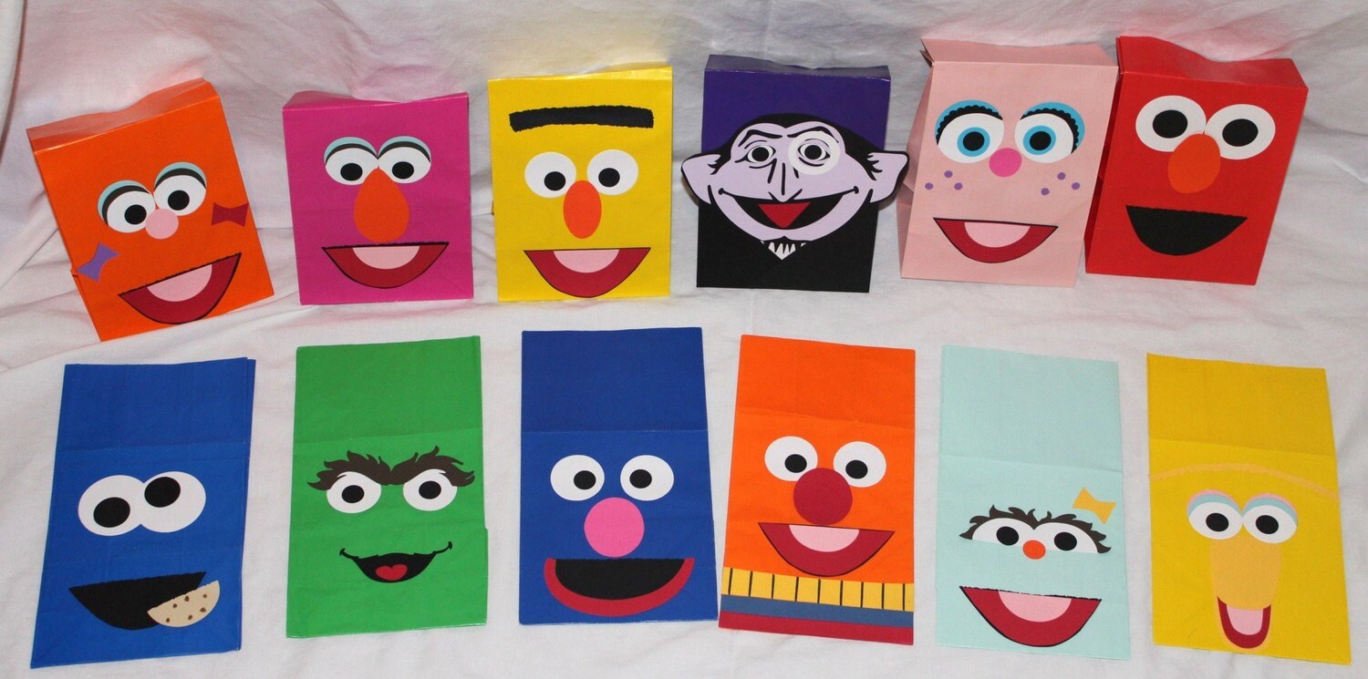 Elmo Gift Bags