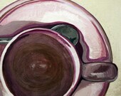 Cup of coffee - Original painting