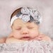 Baby headband, newborn headband, adult headband, child headband and photography prop The triple sprinkled- Chiffon Rosie headband