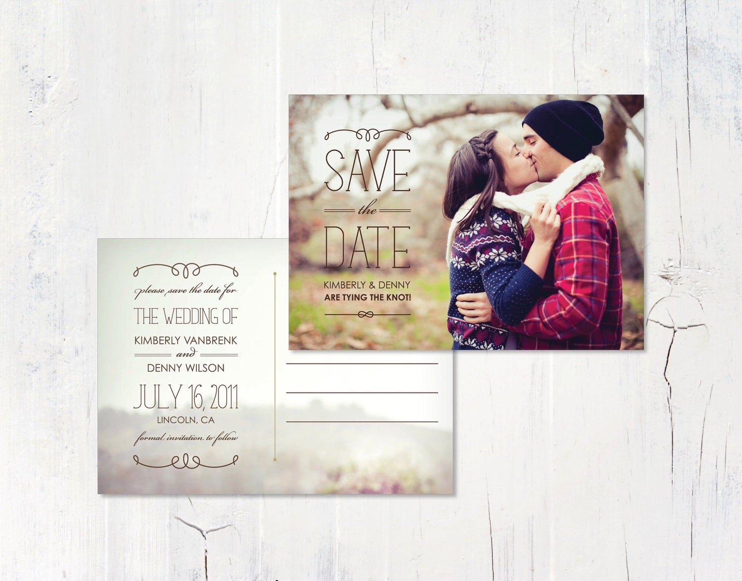 Save the Date Postcards