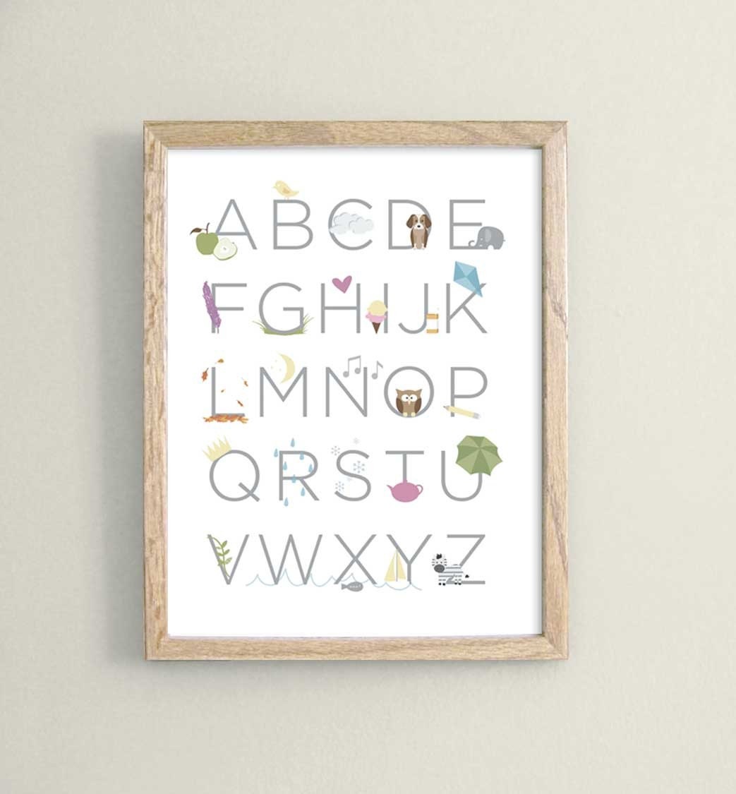 Printable Alphabet Print