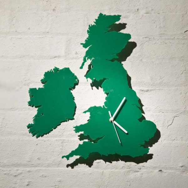 UK Clock (Green)