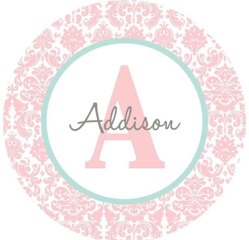 Girl Custom Design Personalized plate or bowl Il_170x135