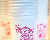 Happy Birthday Sweet Puppy Design 50 custom printed paper cups Il_170x135