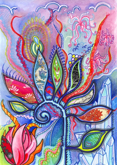 Fern's Unfolding Fronds - a Fine Art Print about new beginnings and personal growth