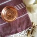 SET-Turkish BATH Towel - Classic Peshtemal and Peshkir - Claret red