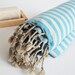 Bathstyle Turkish BATH Towel Peshtemal - Blue No:2