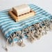 Bathstyle Turkish BATH Towel Peshtemal - Blue No:2