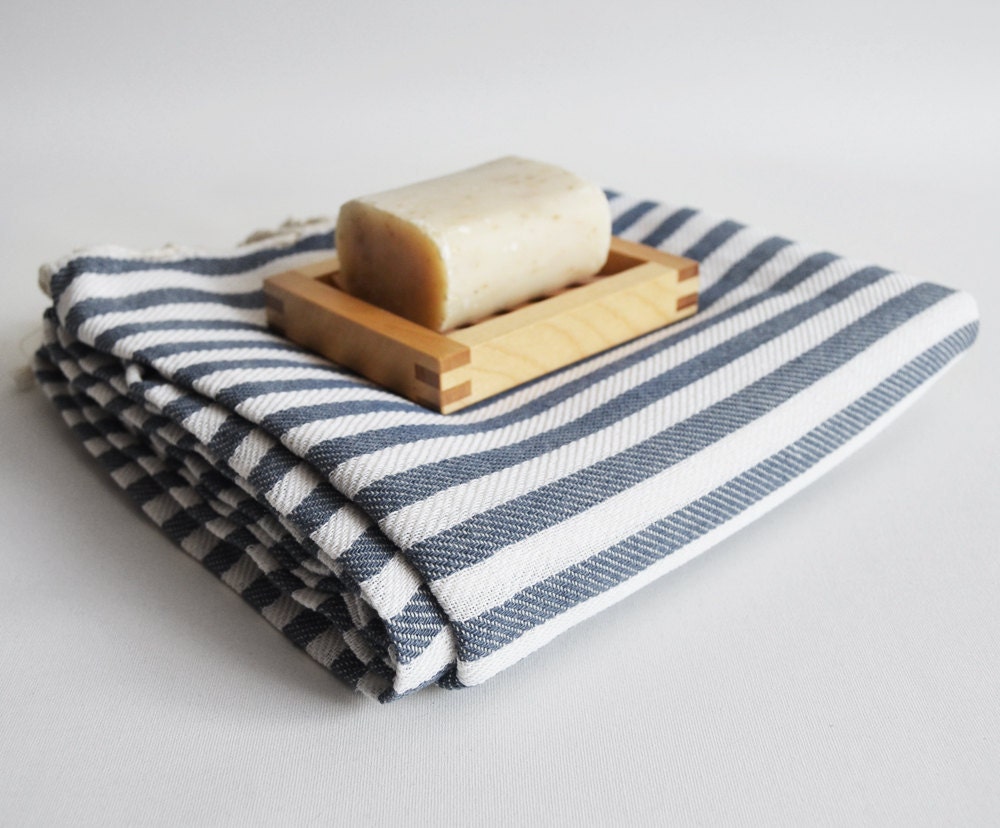 Turkish BATH Towel Peshtemal - Gray No:2
