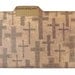 Greeting Card Organizer Dividers made of Formica - Christian Faith Words - 5x8 inch - set of 6 dividers