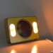 SALE Vintage Yellow Brytone Mod-Glo Lighted Makeup Mirror with Stand Christmas in July