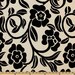 Reserved for Jamie- Dior Black Cream Fabric with Satin Black Ruffle Infant car seat cover - Custom order