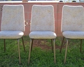 Eames Era Mid Century Upholstered Vintage Chairs