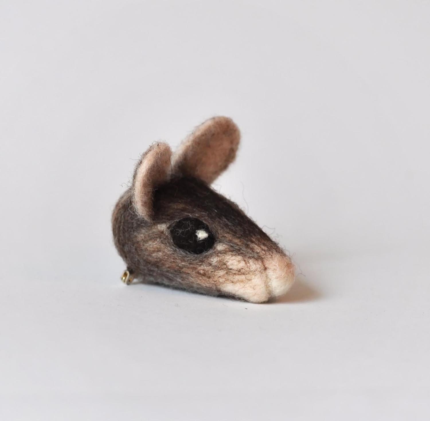 Mouse Brooch