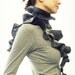 Felted scarf "Grey or Gray - Taupe", free gift wrap, eco friendly from Europe with love, present idea holiday gift under 75, 100
