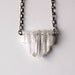 NEBULA quartz crystal spikes necklace