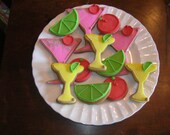 Girls' Night Out Cookies Martinis and Margaritas (12)