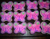 Flutterby Butterfly Cookies (12)