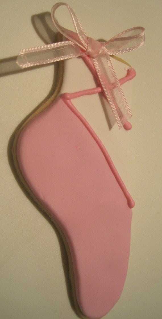 Ballet Slipper Cookie Favors (12)