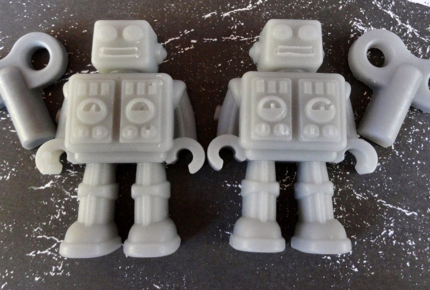 2 HeAvY MeTaL RoBoT SoAps FREE Gift Box