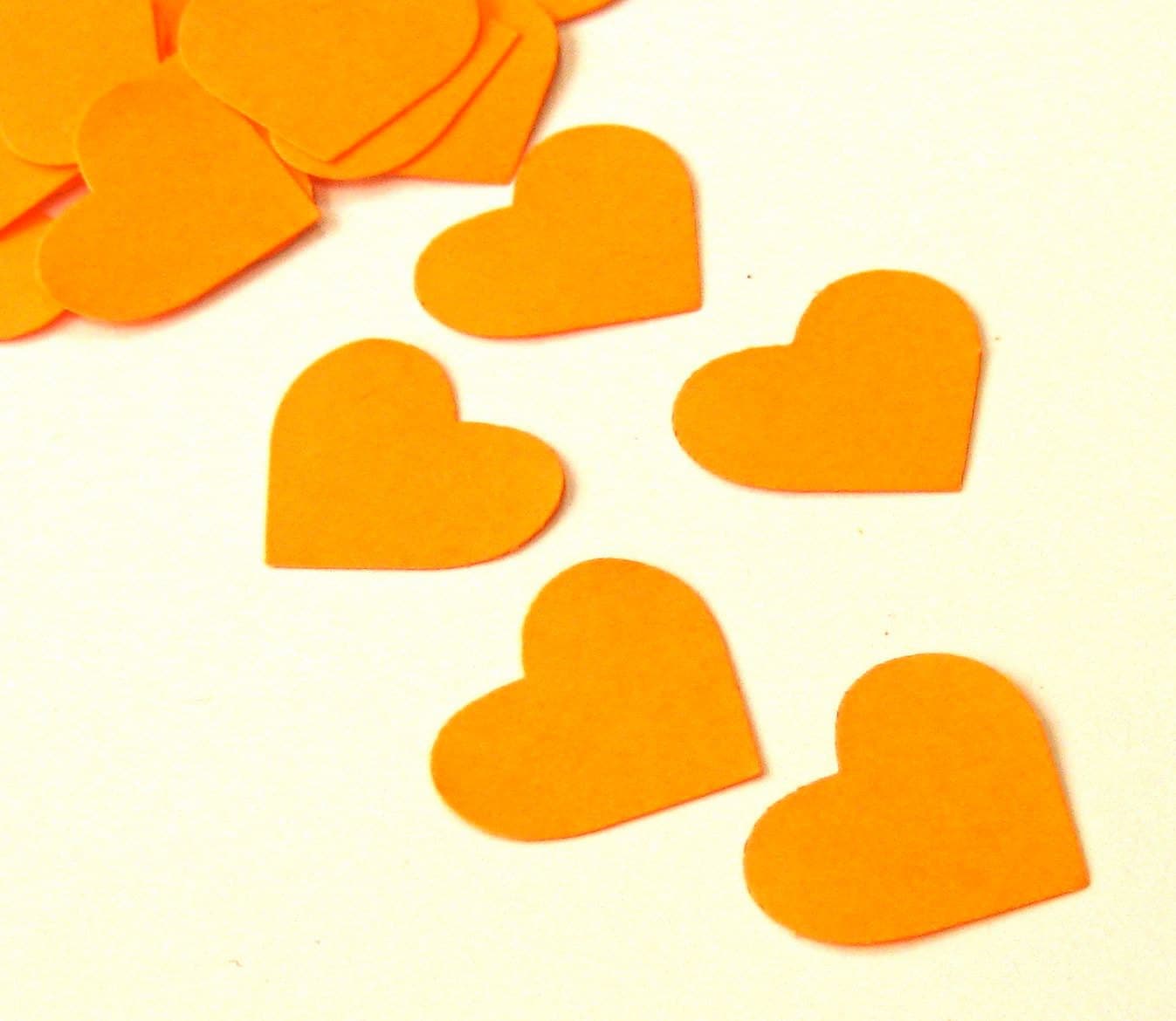 Neon Orange Heart