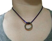 16 Inch Satin Cord with Sterling Silver Lobster Clasp and 3 inch Extender - Adjustable Necklace - Handmade - Men - Women