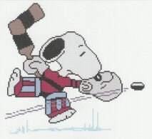 Hockey Snoopy