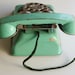 Vintage N.N. Hill Brass Co. Tin Toy Rotary Telephone