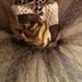 Flower Girl Leopard Handmade Tutu Dress