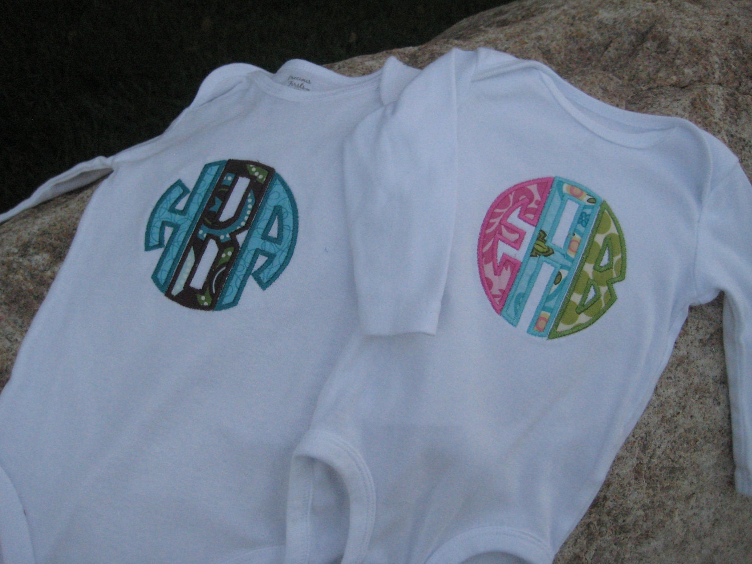 Boy or Girl Custom Monogrammed Onesie