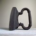 Flat Sad Iron Antique Cast Iron Bookend Farmhouse Shabby Chic Rustic Decor