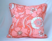 Amy Butler Poppies Pillow Cover
