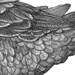 8x10 Giclee Print Sparrow Pencil Illustration