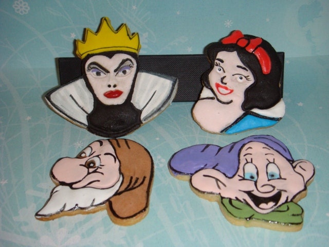 1 DZ Snow White Vanilla Sugar Cookies