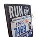 run like a girl : race bibs holder