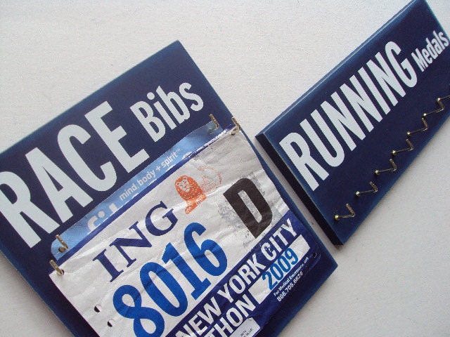Show your Race Bibs with a Difference : running bibs Hanger
