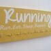 Running: running medals holder