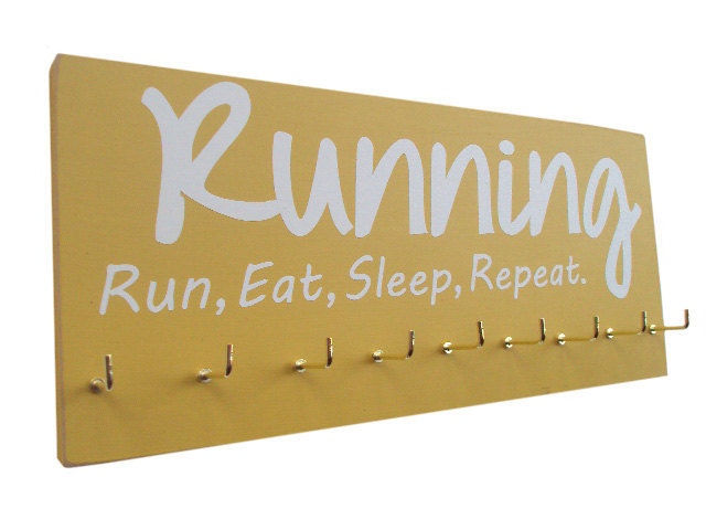 Running: running medals holder