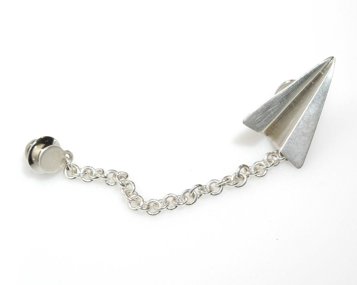 Paper Plane sweater brooch