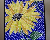 Sunflowers II - Mosaic wall hanging