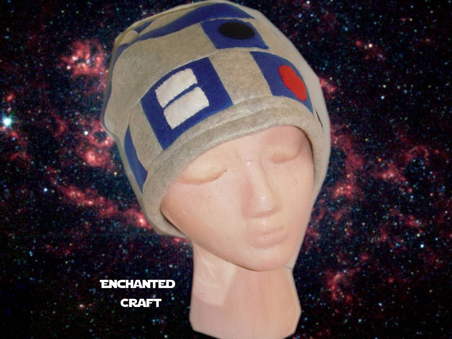 FLEECE Star Wars R2-D2 Beanie Hat, droid