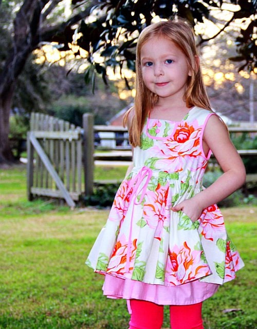 Julie's Dress ePattern, Size 2-8 yrs