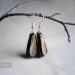 Autumn Maple Seed Earrings botanical resin jewelry nature lover gift