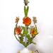 Vintage 70's Tole Lamps TALL