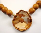 Golden Poppy Necklace